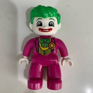 Lego Duplo DC Joker Pink Violet Figure Figurine